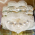 Banquet lobby projects flower shape crystal chandelier